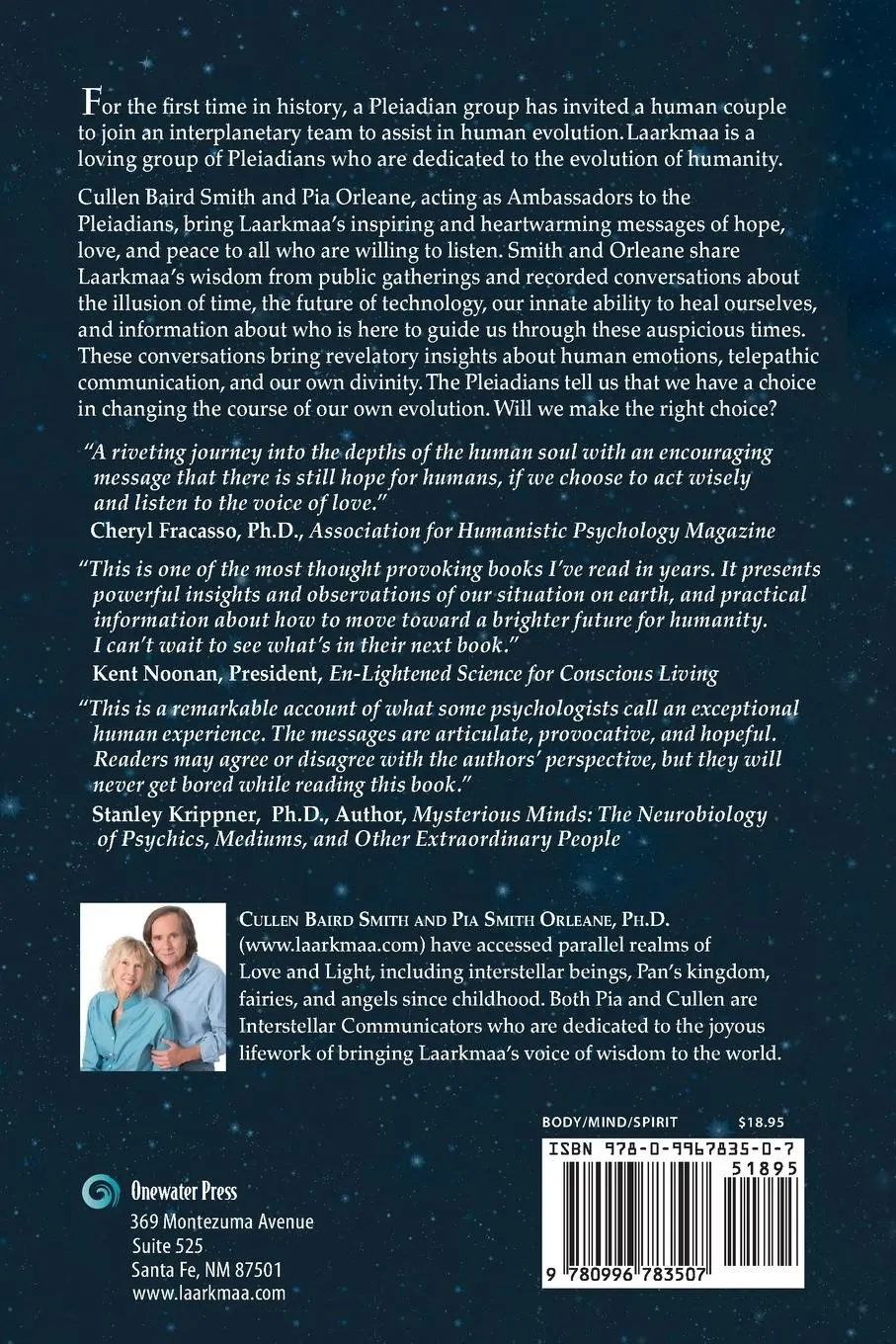 Rückseite: 9780996783507 | Conversations with Laarkmaa | A Pleiadian View of the New Reality