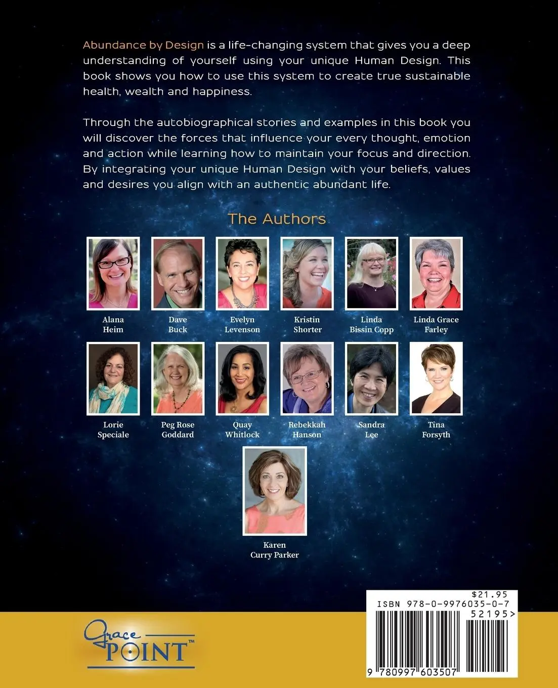 Rückseite: 9780997603507 | Abundance by Design | Karen Curry Parker | Taschenbuch | Englisch