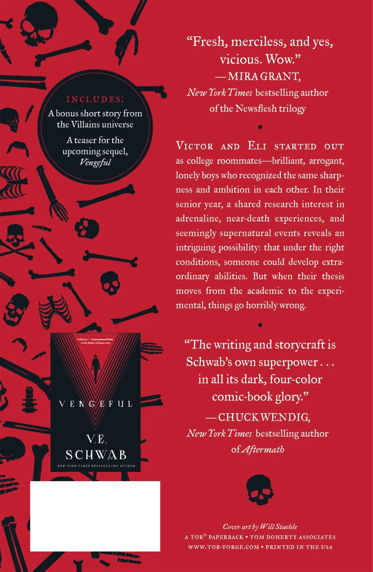 Rückseite: 9781250183507 | Vicious | V. E. Schwab | Taschenbuch | Villains | Englisch | 2018