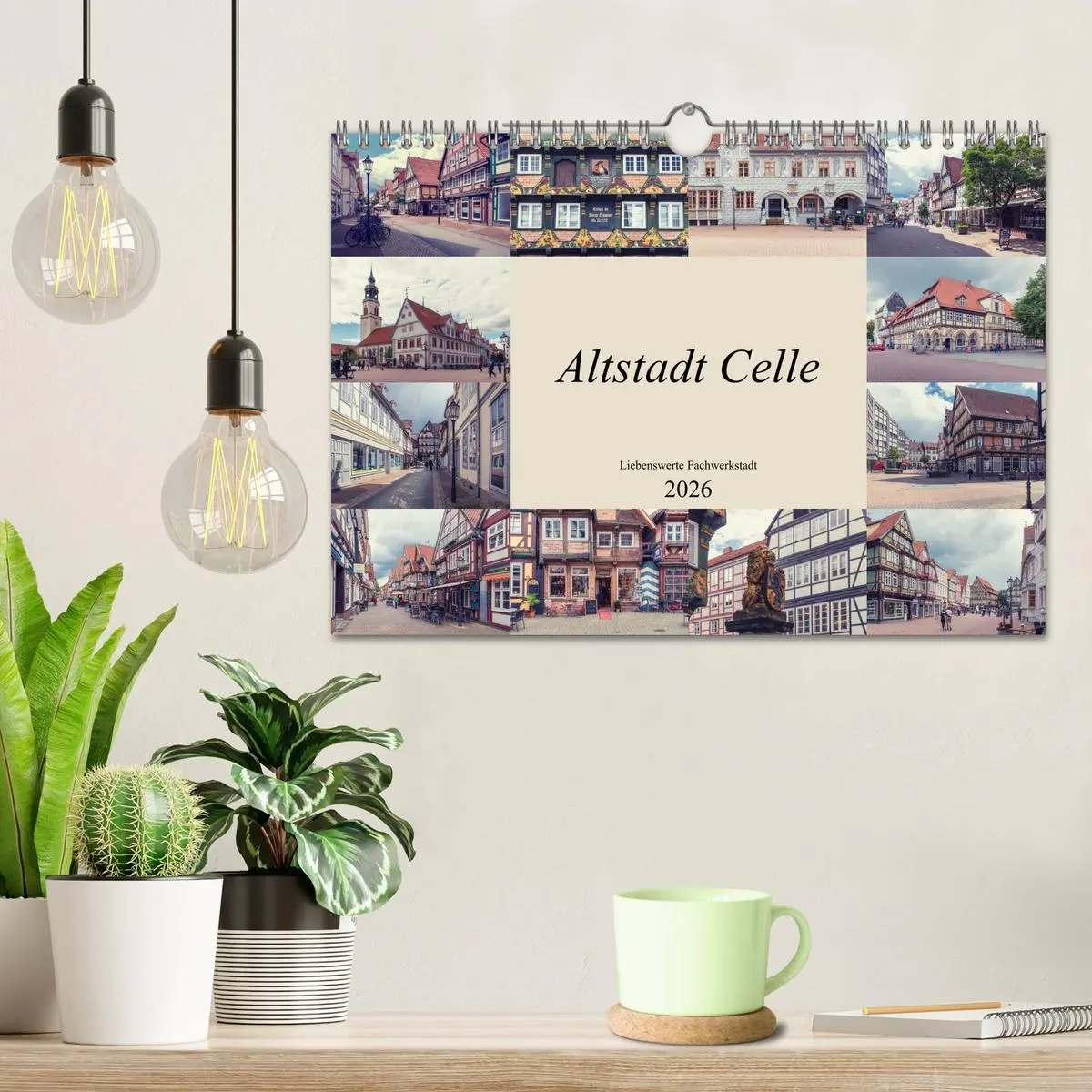 Bild: 9783457683507 | Altstadt Celle (Wandkalender 2026 DIN A4 quer), CALVENDO...