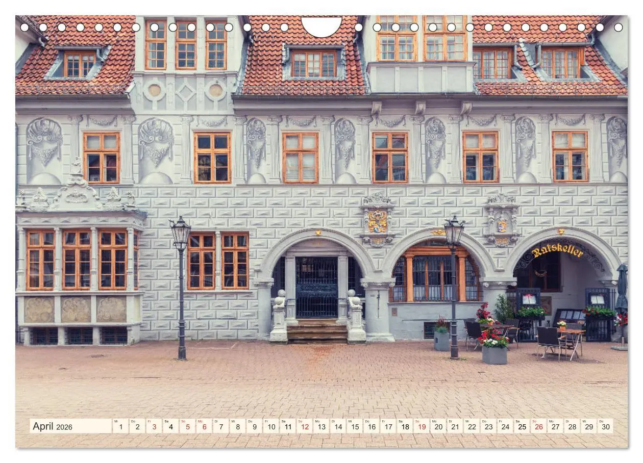 Bild: 9783457683507 | Altstadt Celle (Wandkalender 2026 DIN A4 quer), CALVENDO...