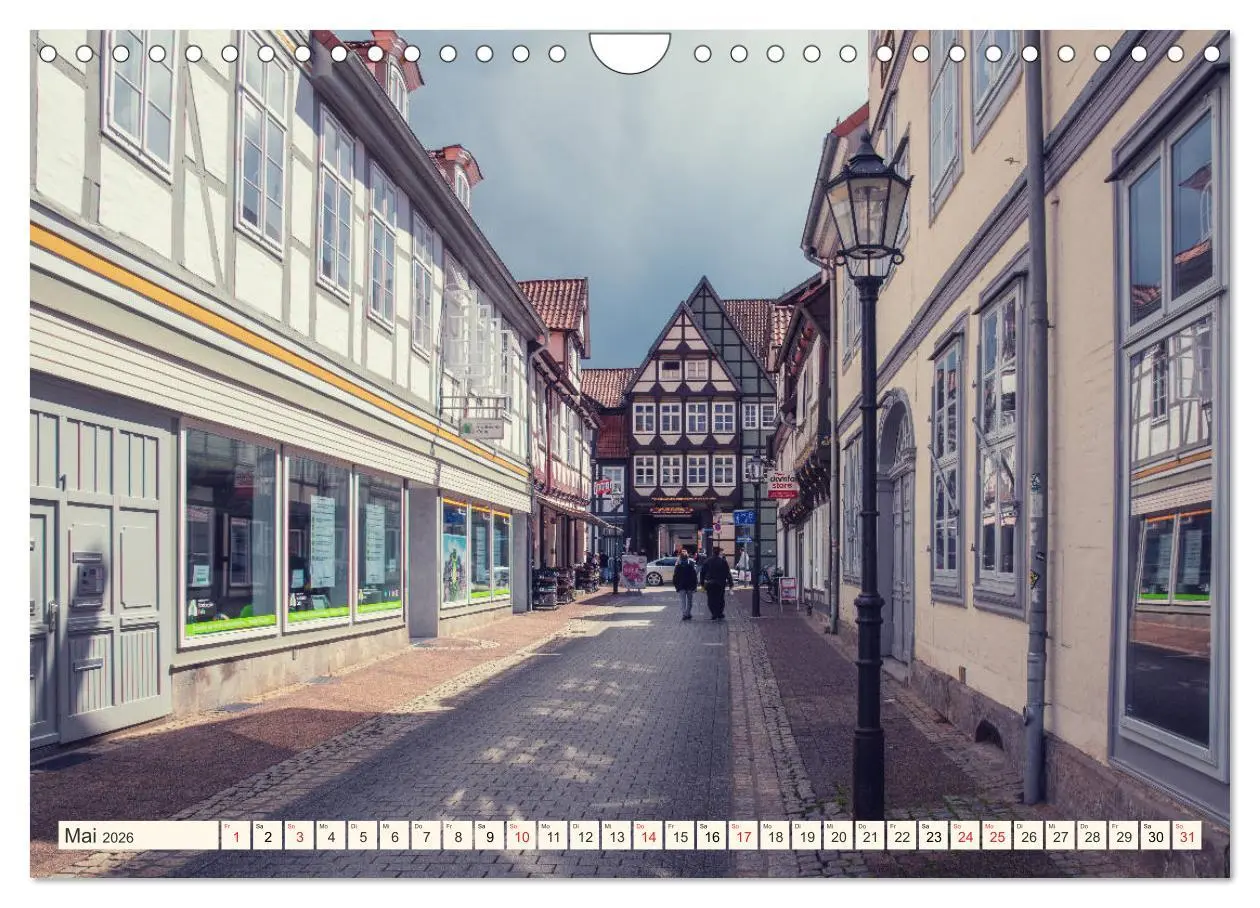 Bild: 9783457683507 | Altstadt Celle (Wandkalender 2026 DIN A4 quer), CALVENDO...