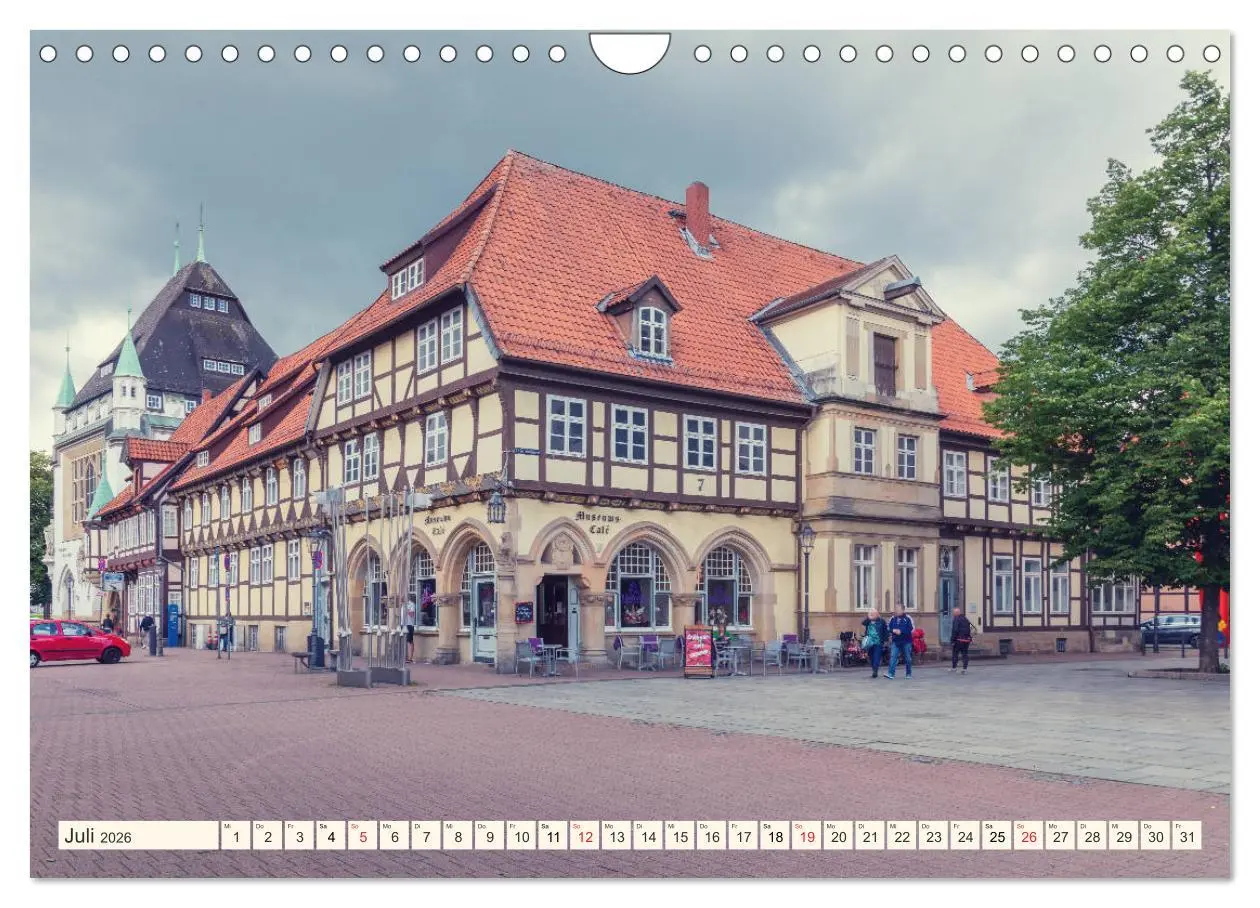 Bild: 9783457683507 | Altstadt Celle (Wandkalender 2026 DIN A4 quer), CALVENDO...