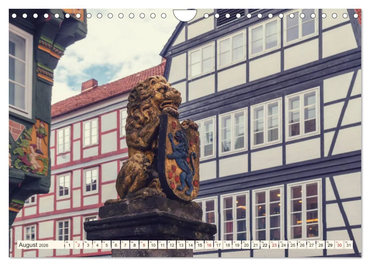 Bild: 9783457683507 | Altstadt Celle (Wandkalender 2026 DIN A4 quer), CALVENDO...
