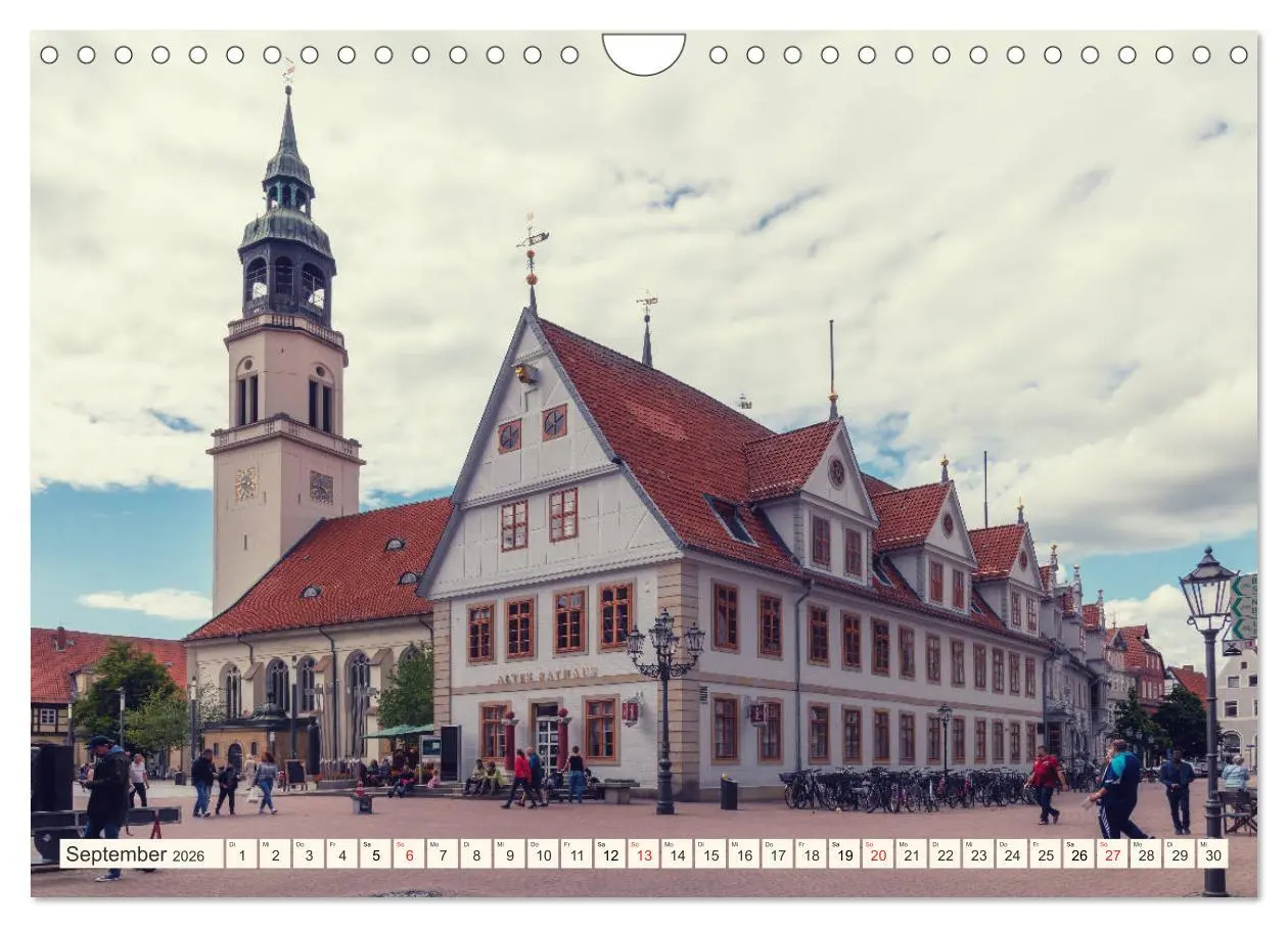 Bild: 9783457683507 | Altstadt Celle (Wandkalender 2026 DIN A4 quer), CALVENDO...