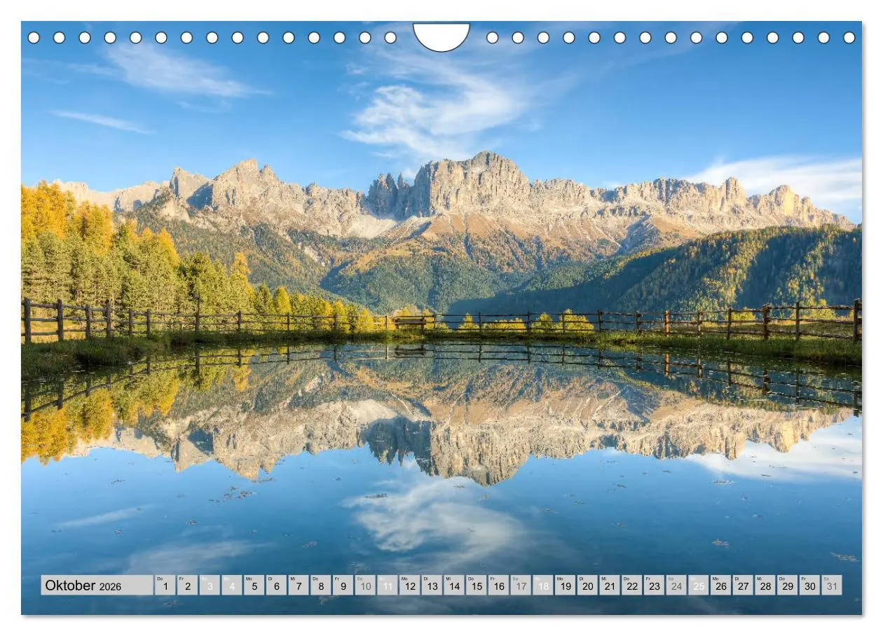 Bild: 9783457753507 | Wunderschöne Dolomiten (Wandkalender 2026 DIN A4 quer), CALVENDO...