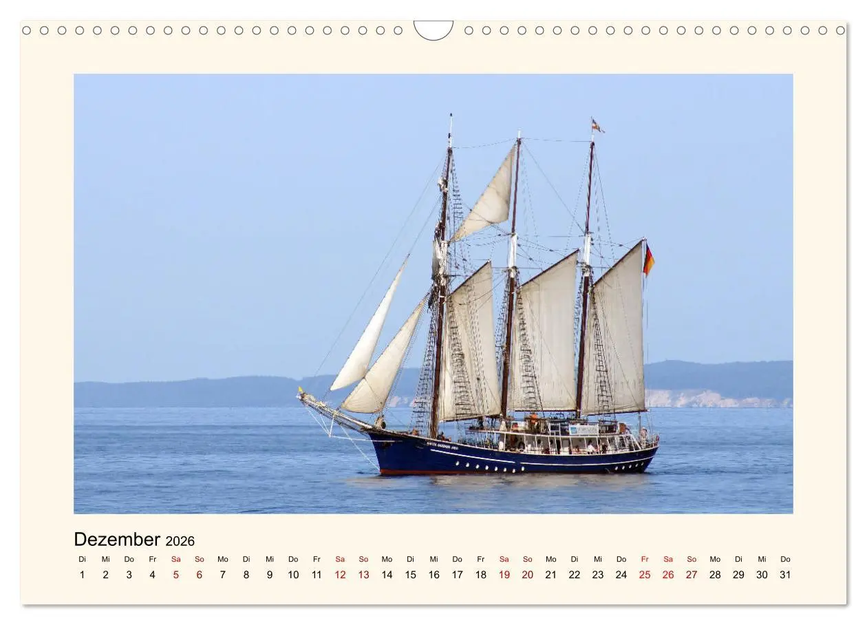 Bild: 9783457823507 | Unter vollen Segeln Traditionssegler auf der Ostsee (Wandkalender...