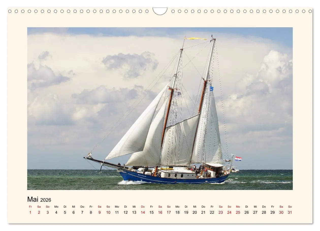 Bild: 9783457823507 | Unter vollen Segeln Traditionssegler auf der Ostsee (Wandkalender...