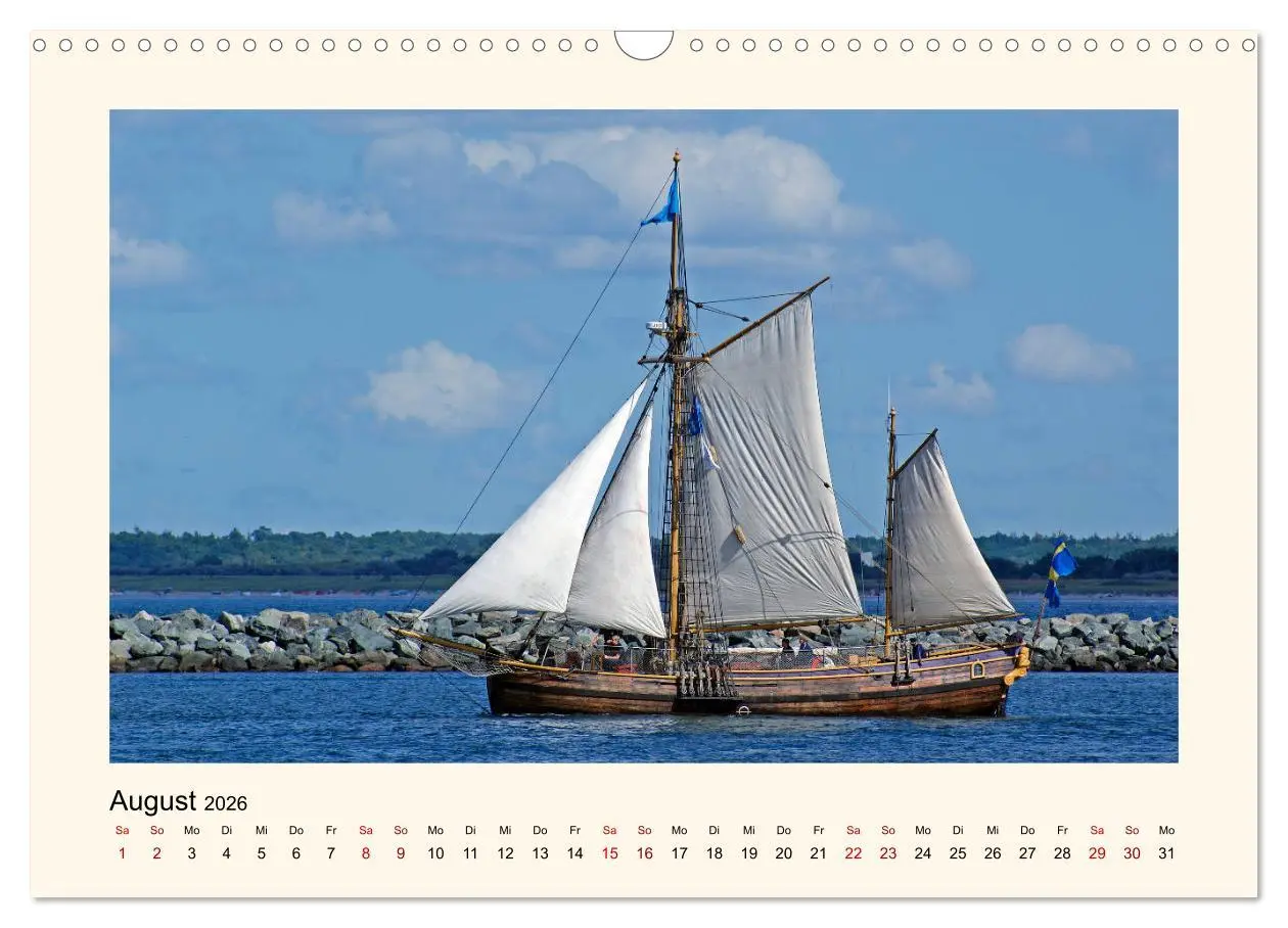 Bild: 9783457823507 | Unter vollen Segeln Traditionssegler auf der Ostsee (Wandkalender...