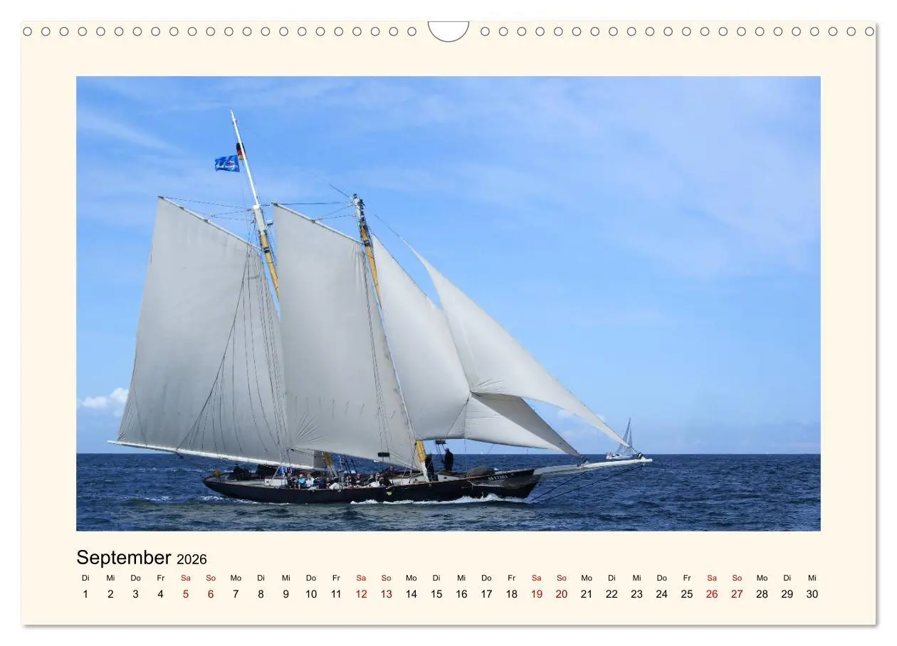 Bild: 9783457823507 | Unter vollen Segeln Traditionssegler auf der Ostsee (Wandkalender...