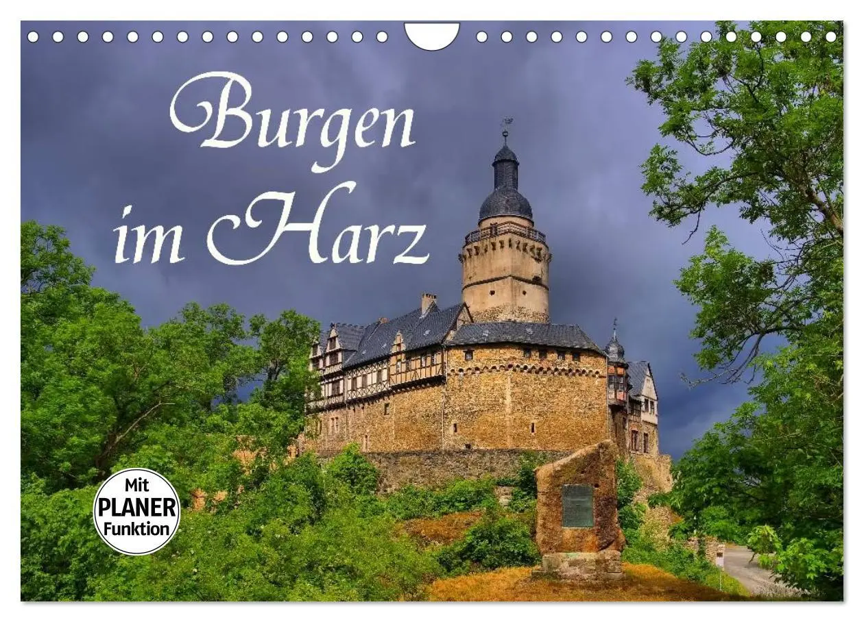 Cover: 9783457993507 | Burgen im Harz (Wandkalender 2026 DIN A4 quer), CALVENDO...