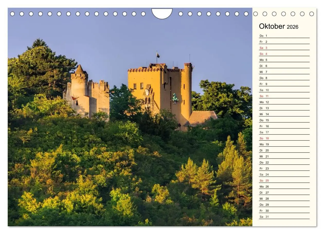 Bild: 9783457993507 | Burgen im Harz (Wandkalender 2026 DIN A4 quer), CALVENDO...