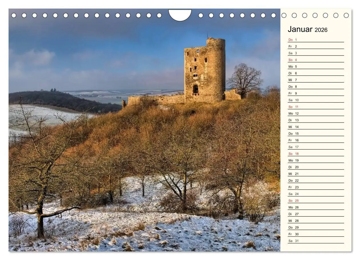 Bild: 9783457993507 | Burgen im Harz (Wandkalender 2026 DIN A4 quer), CALVENDO...