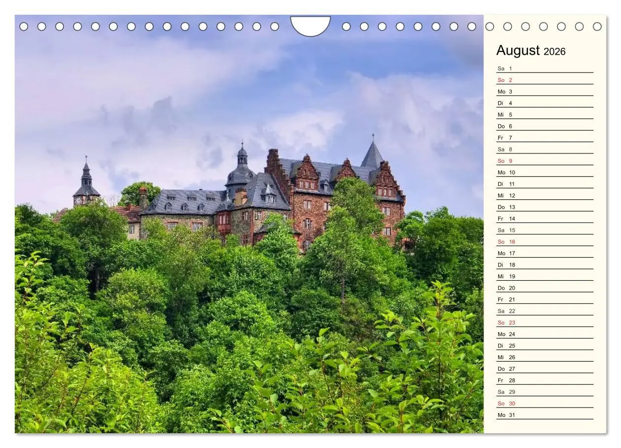 Bild: 9783457993507 | Burgen im Harz (Wandkalender 2026 DIN A4 quer), CALVENDO...