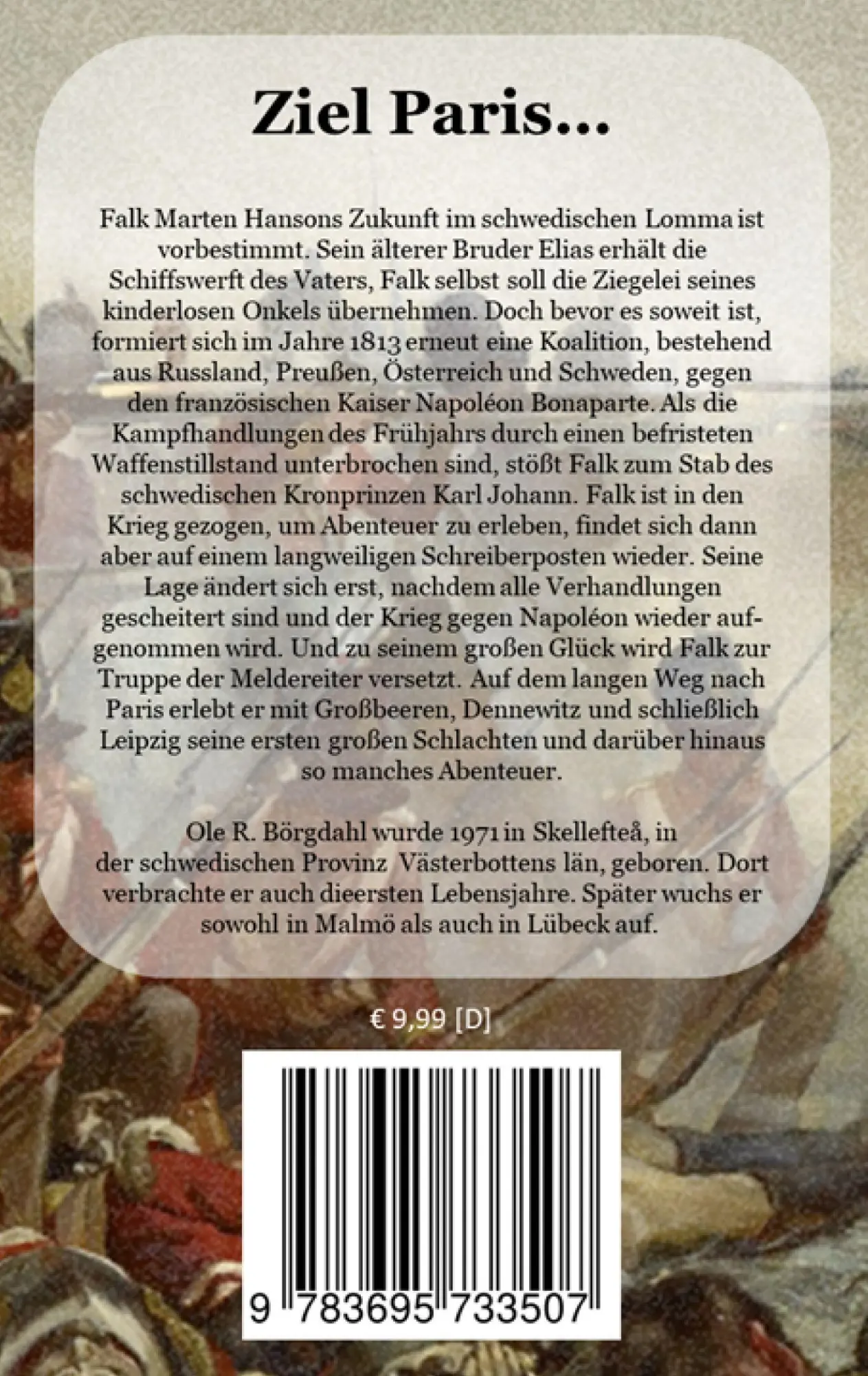 Rückseite: 9783695733507 | Unter Musketenfeuer | Ole R. Börgdahl | Taschenbuch | 184 S. | Deutsch