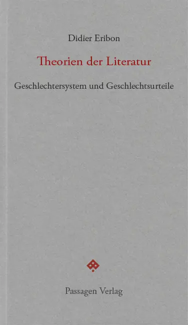 Cover: 9783709203507 | Theorien der Literatur | Geschlechtersystem und Geschlechtsurteile