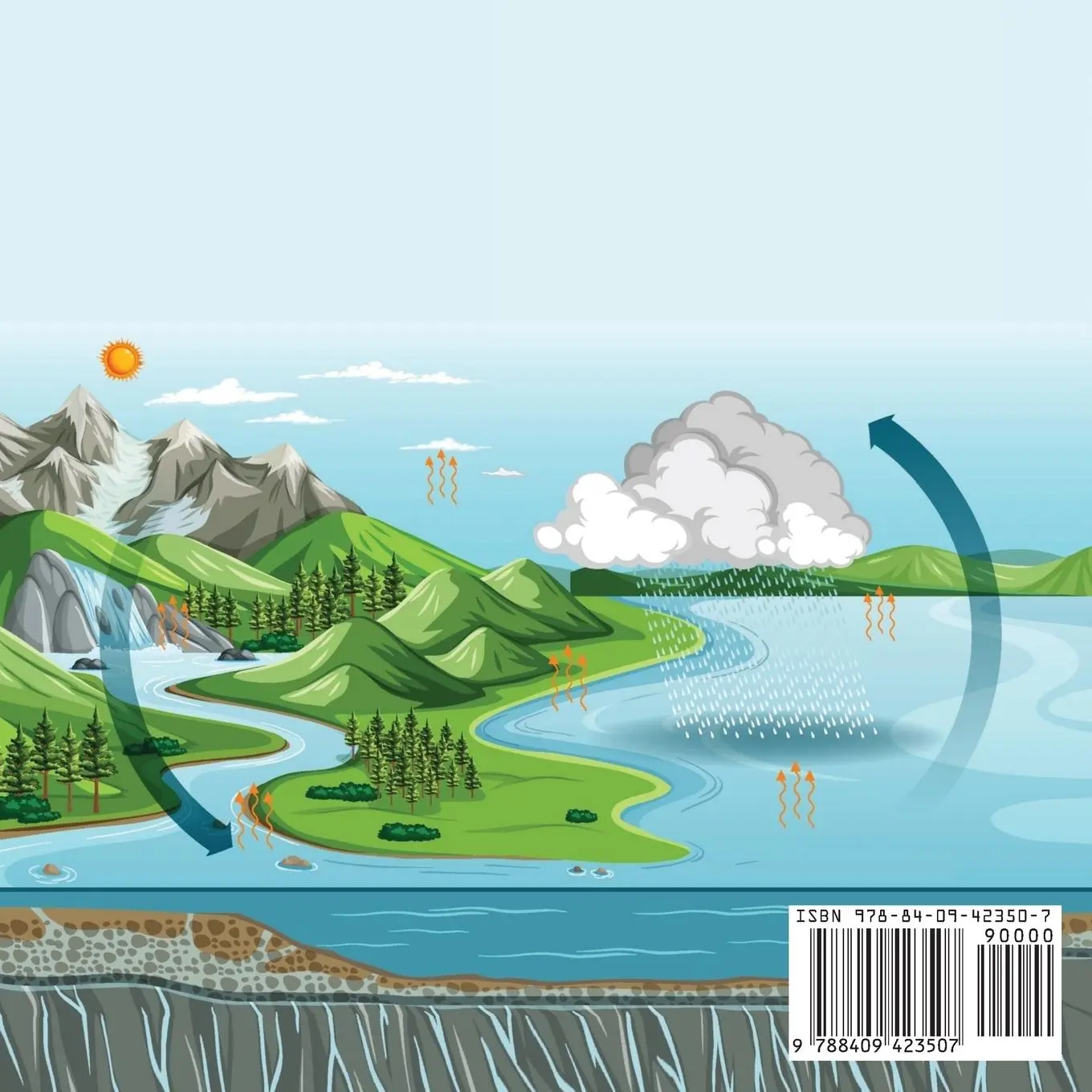 Rückseite: 9788409423507 | The Water Cycle for Kids | Samuel John | Taschenbuch | Englisch | 2022