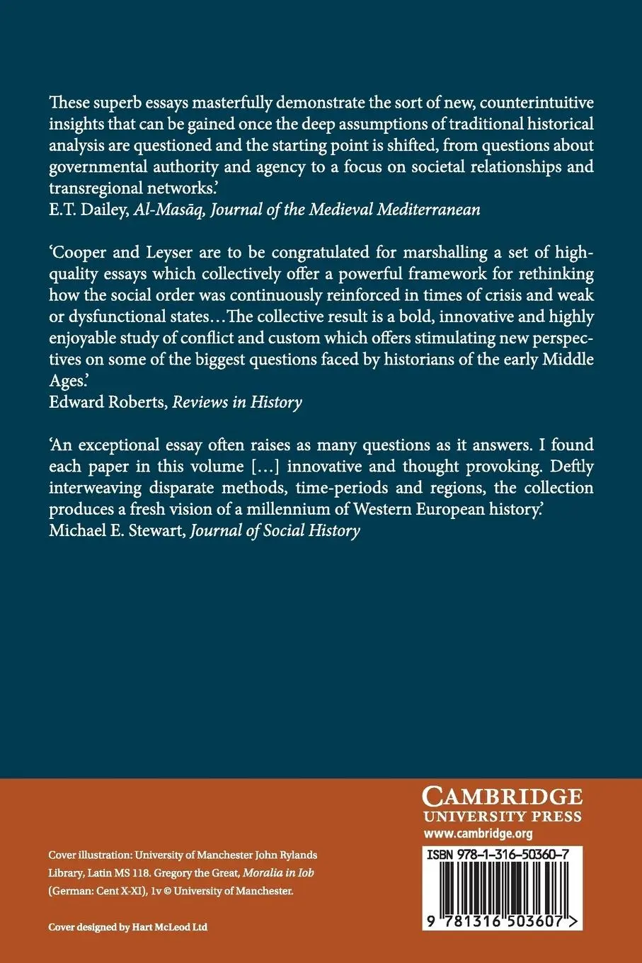 Rückseite: 9781316503607 | Making Early Medieval Societies | Kate Cooper (u. a.) | Taschenbuch