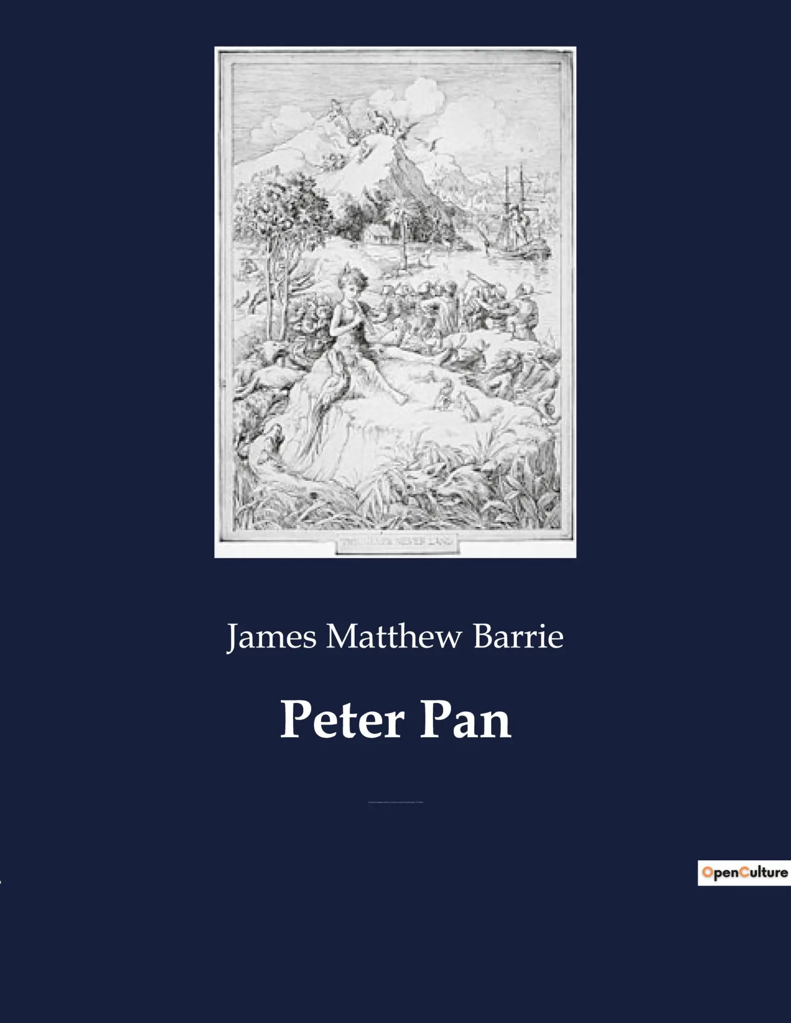 Cover: 9782382743607 | Peter Pan | Une tragédie classique de la passion et du destin | Barrie