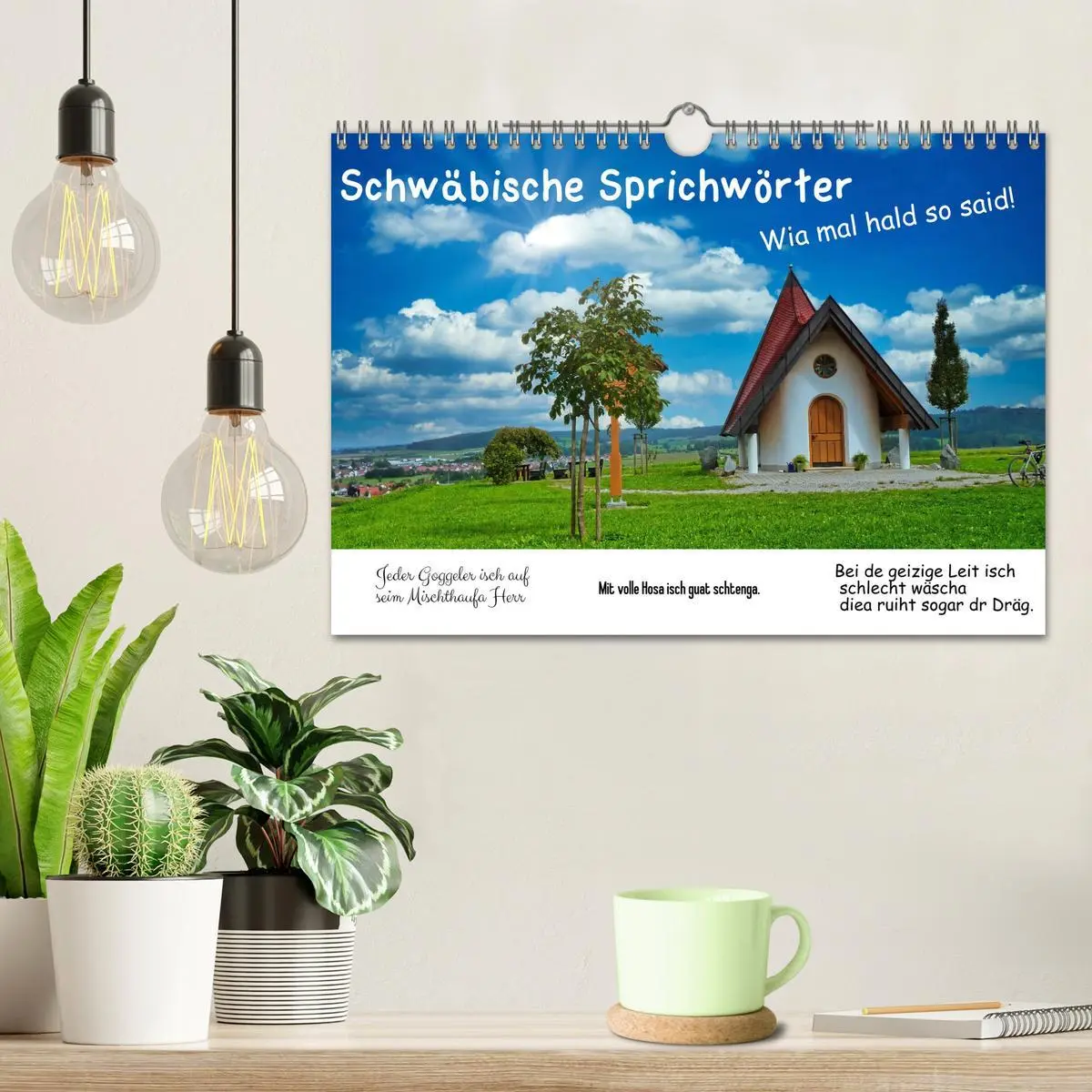 Bild: 9783457363607 | Schwäbische Sprichwörter 1 Wi ma hald so said! (Wandkalender 2026...