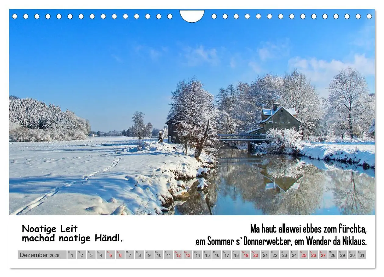 Bild: 9783457363607 | Schwäbische Sprichwörter 1 Wi ma hald so said! (Wandkalender 2026...