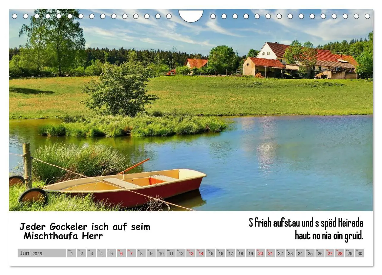 Bild: 9783457363607 | Schwäbische Sprichwörter 1 Wi ma hald so said! (Wandkalender 2026...