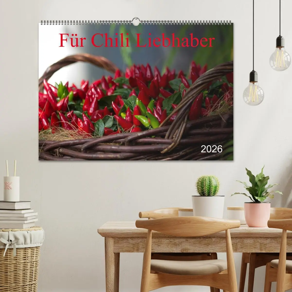 Bild: 9783457983607 | Für Chili Liebhaber (Wandkalender 2026 DIN A2 quer), CALVENDO...