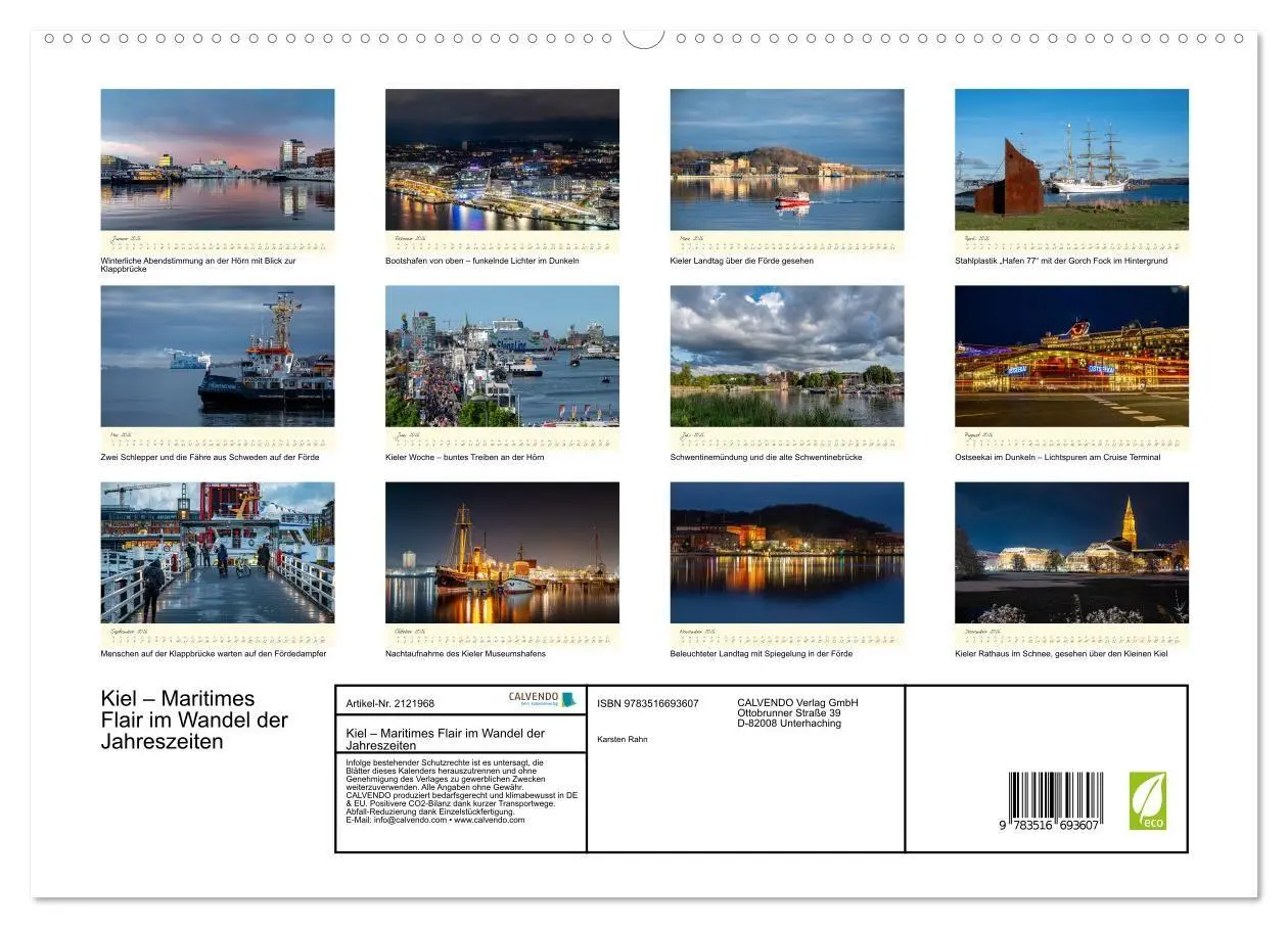 Bild: 9783516693607 | Kiel - Maritimes Flair im Wandel der Jahreszeiten (hochwertiger...