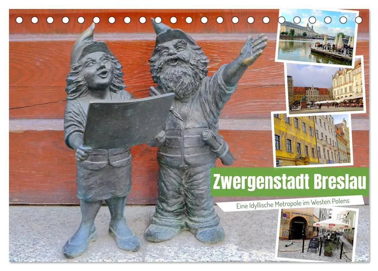 Cover: 9783569303607 | Zwergenstadt Breslau (Tischkalender 2027 DIN A5 quer), CALVENDO...