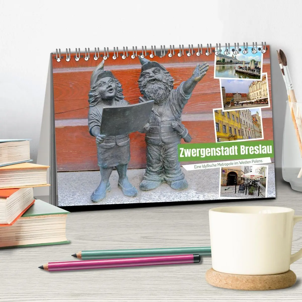 Bild: 9783569303607 | Zwergenstadt Breslau (Tischkalender 2027 DIN A5 quer), CALVENDO...