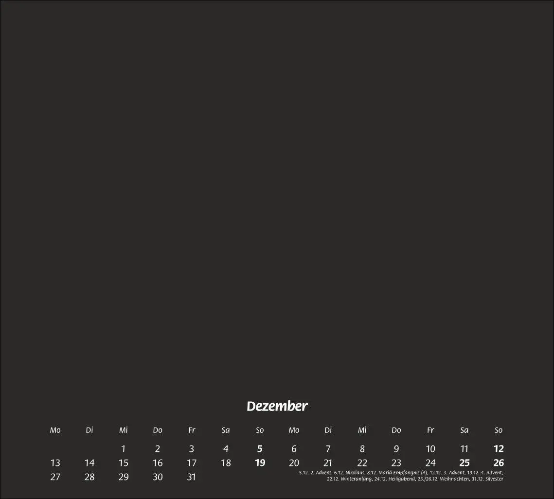 Bild: 9783756413607 | times&amp;more Bastelkalender schwarz 2027 | Heye | Kalender | 14 S.