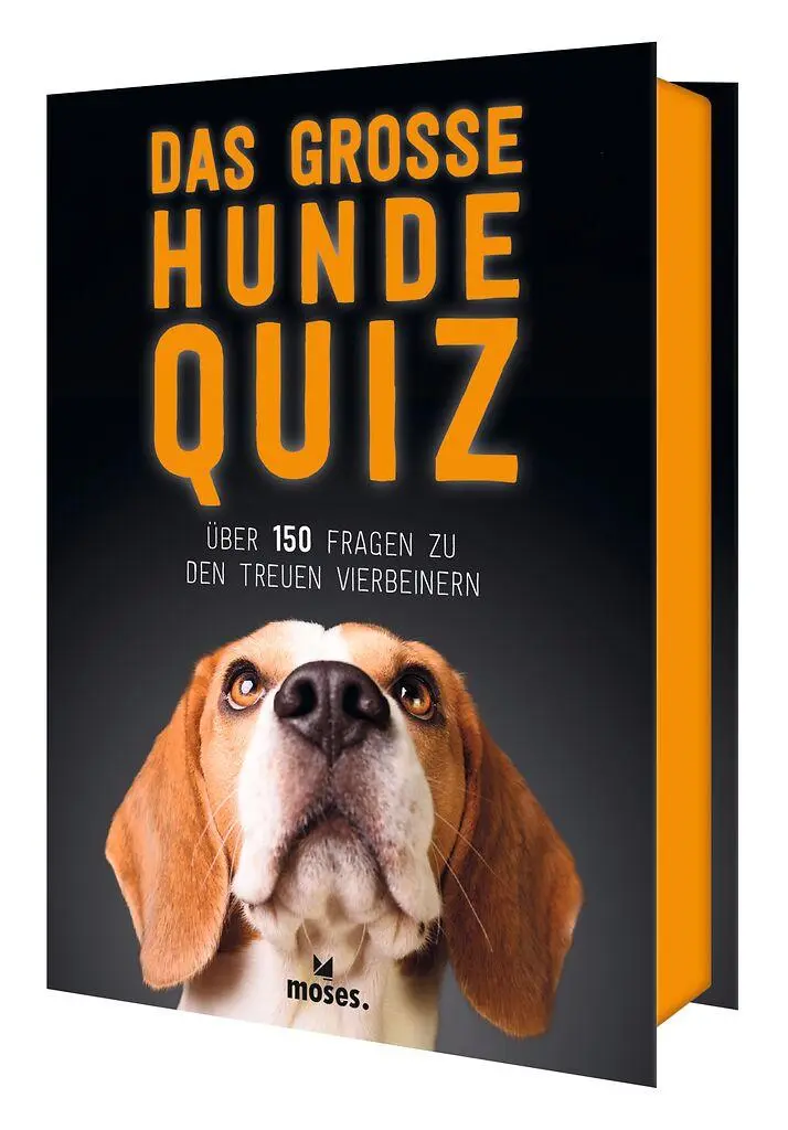 Cover: 9783964553607 | Das große Hunde Quiz | Über 150 Fragen zu den treuen Vierbeinern