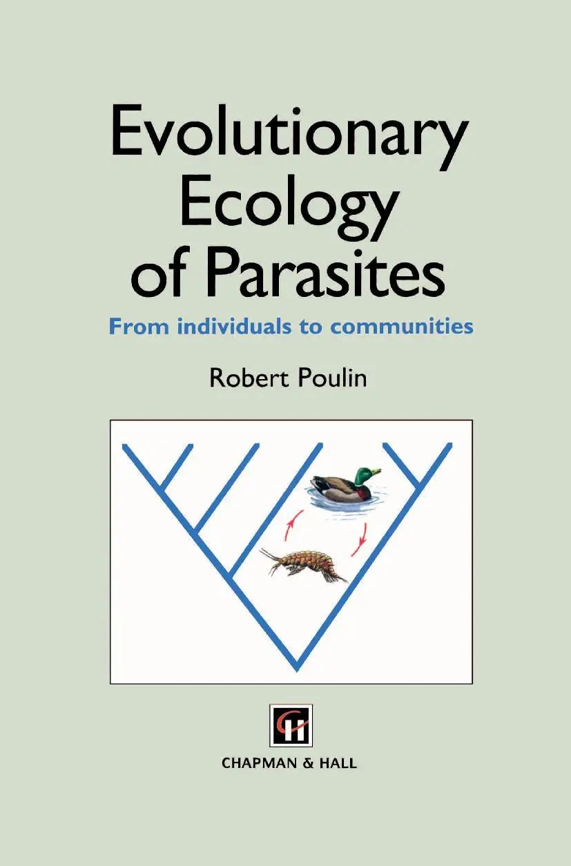 Cover: 9780412793707 | Evolutionary Ecology of Parasites | From individuals to communities