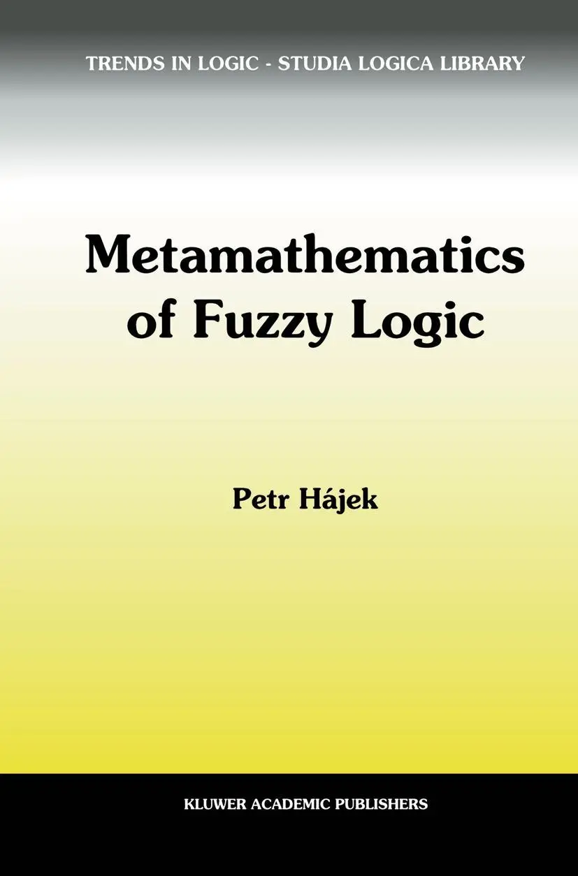 Cover: 9781402003707 | Metamathematics of Fuzzy Logic | Petr Hájek | Taschenbuch | viii