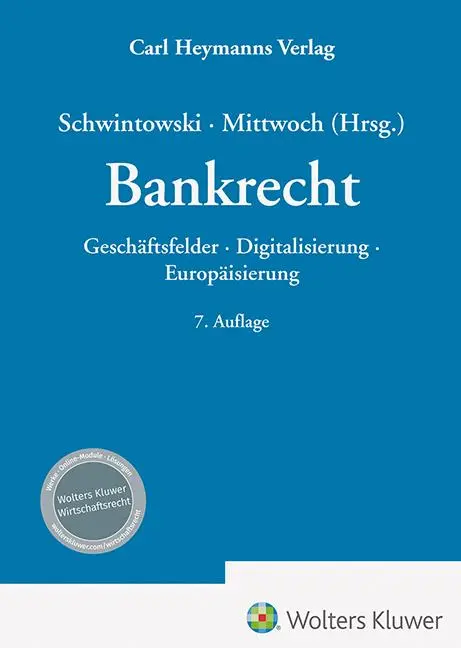 Cover: 9783452303707 | Bankrecht | Geschäftsfelder · Digitalisierung · Europäisierung | Buch