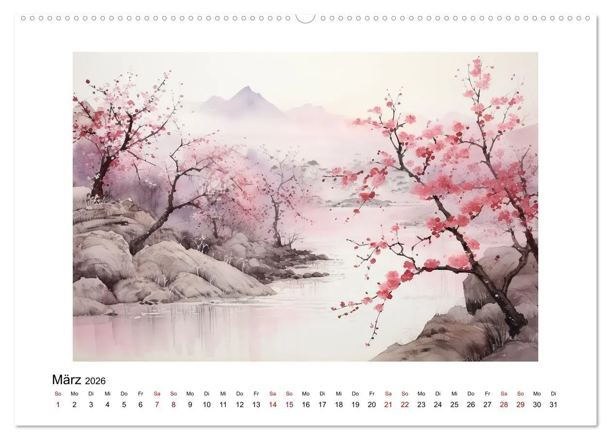Bild: 9783457283707 | Heiwa - Friedliche Aquarelle im japanischen Stil (hochwertiger...