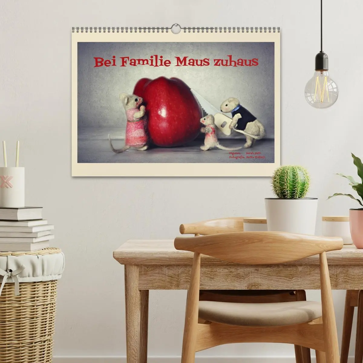 Bild: 9783516063707 | Bei Familie Maus zuhaus (Wandkalender 2026 DIN A3 quer), CALVENDO...