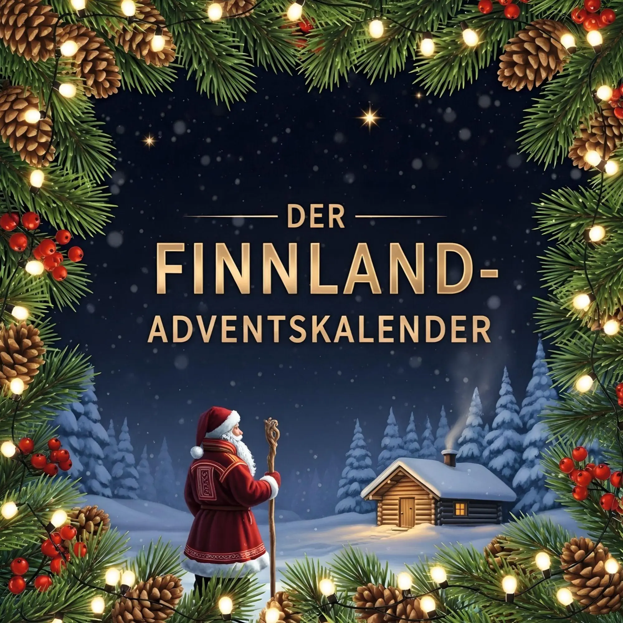 Cover: 9783695333707 | Der Finnland-Adventskalender | Marie Zimmermann | Taschenbuch | 100 S.