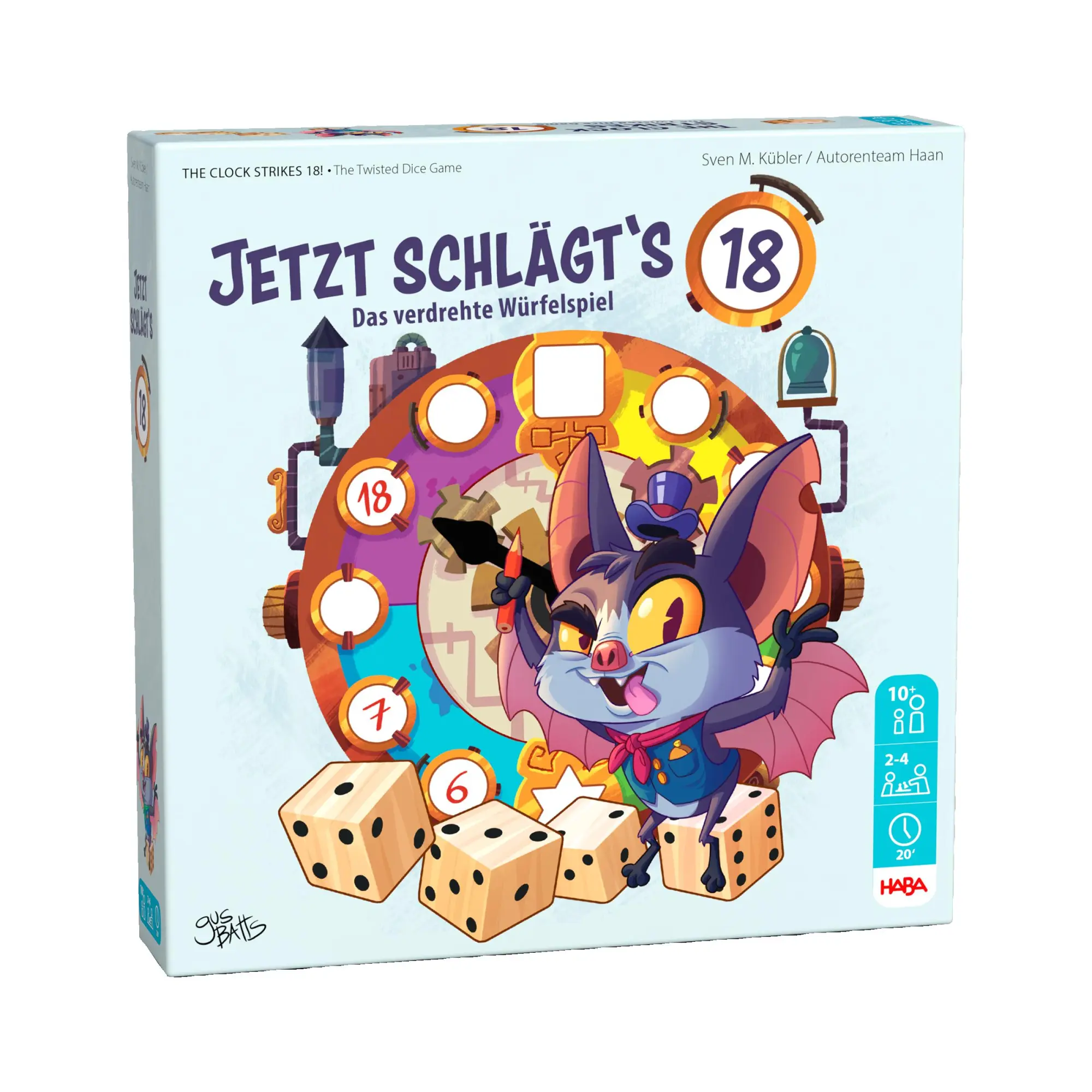 Cover: 4010168283807 | Jetzt schlägt`s 18! | Spiel | Deutsch | 2024 | HABA Sales GmbH &amp; Co.KG