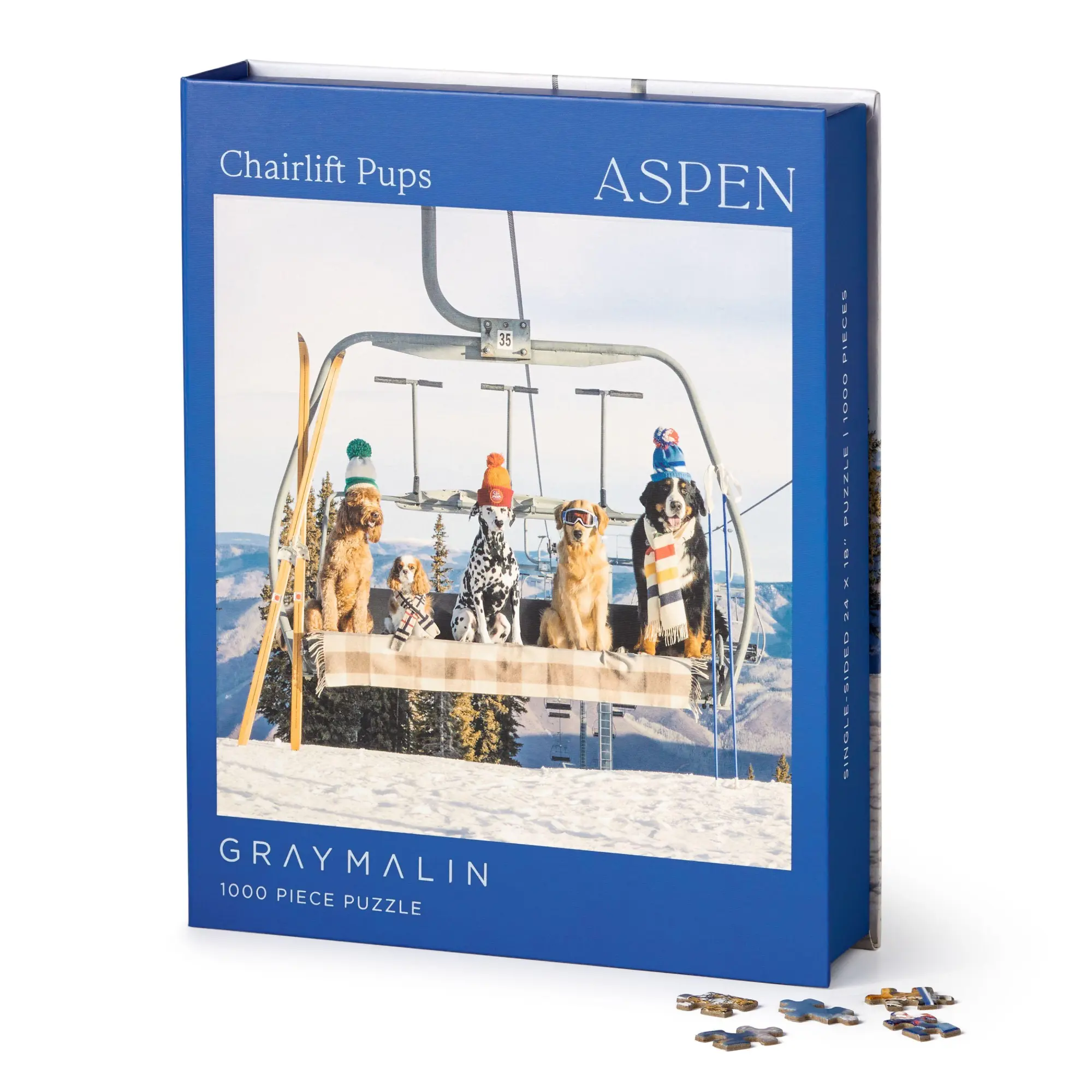 Cover: 9780735383807 | Gray Malin Aspen 1000 Piece Book Box Puzzle | Spiel | Englisch | 2025