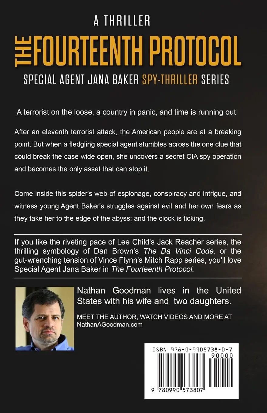 Rückseite: 9780990573807 | The Fourteenth Protocol | A Thriller | Nathan Goodman | Taschenbuch