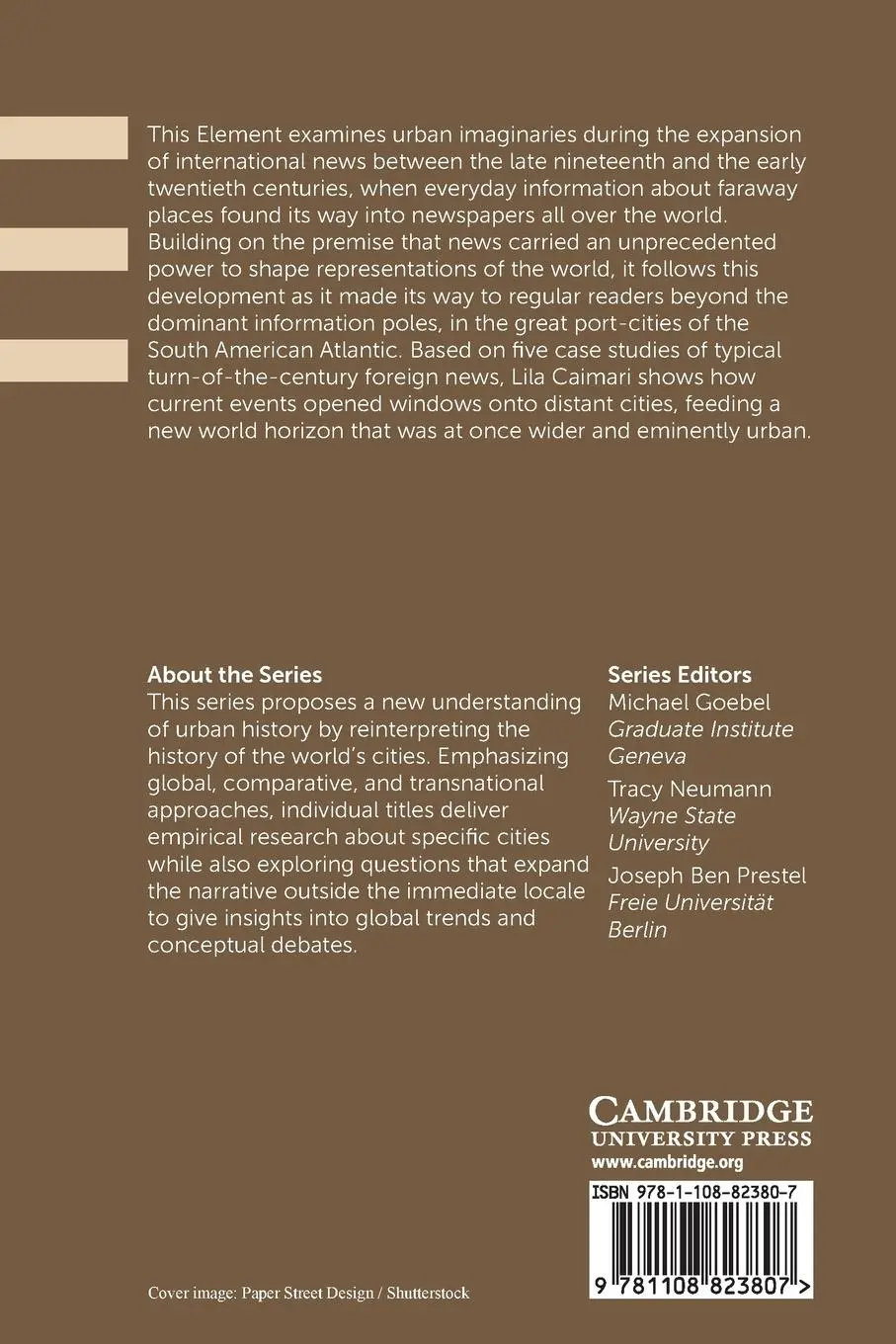 Rückseite: 9781108823807 | Cities and News | Lila Caimari | Taschenbuch | Englisch | 2022