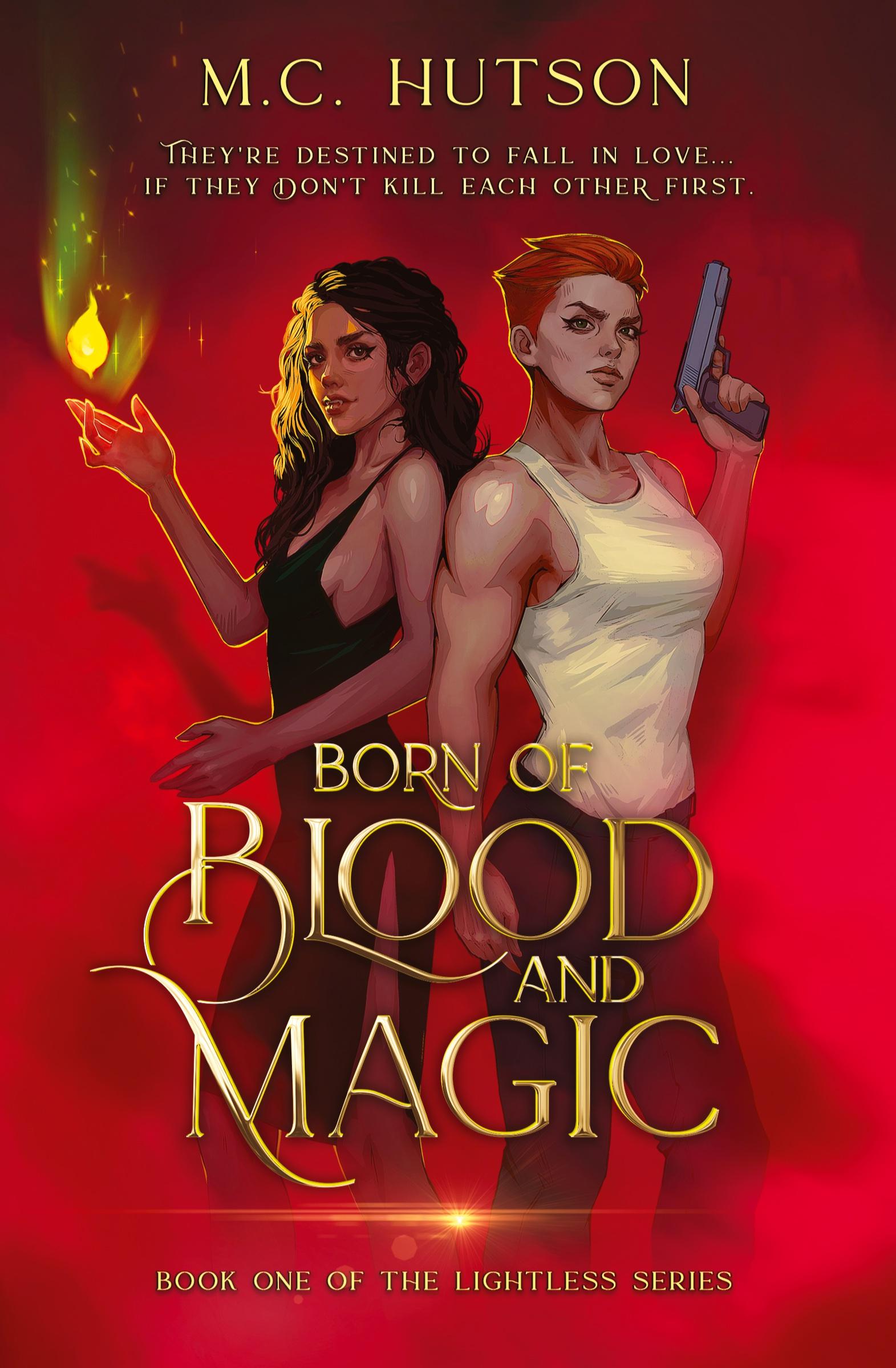Cover: 9781738253807 | Born of Blood and Magic | A Sapphic Urban Fantasy | M. C. Hutson