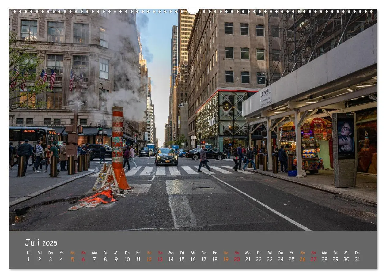Bild: 9783435013807 | Faszination New York (Wandkalender 2025 DIN A2 quer), CALVENDO...
