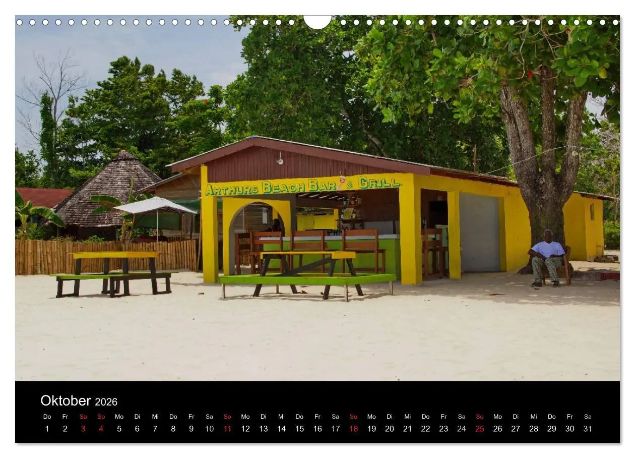 Bild: 9783516053807 | Jamaika Sonne und Strand (Wandkalender 2026 DIN A3 quer), CALVENDO...