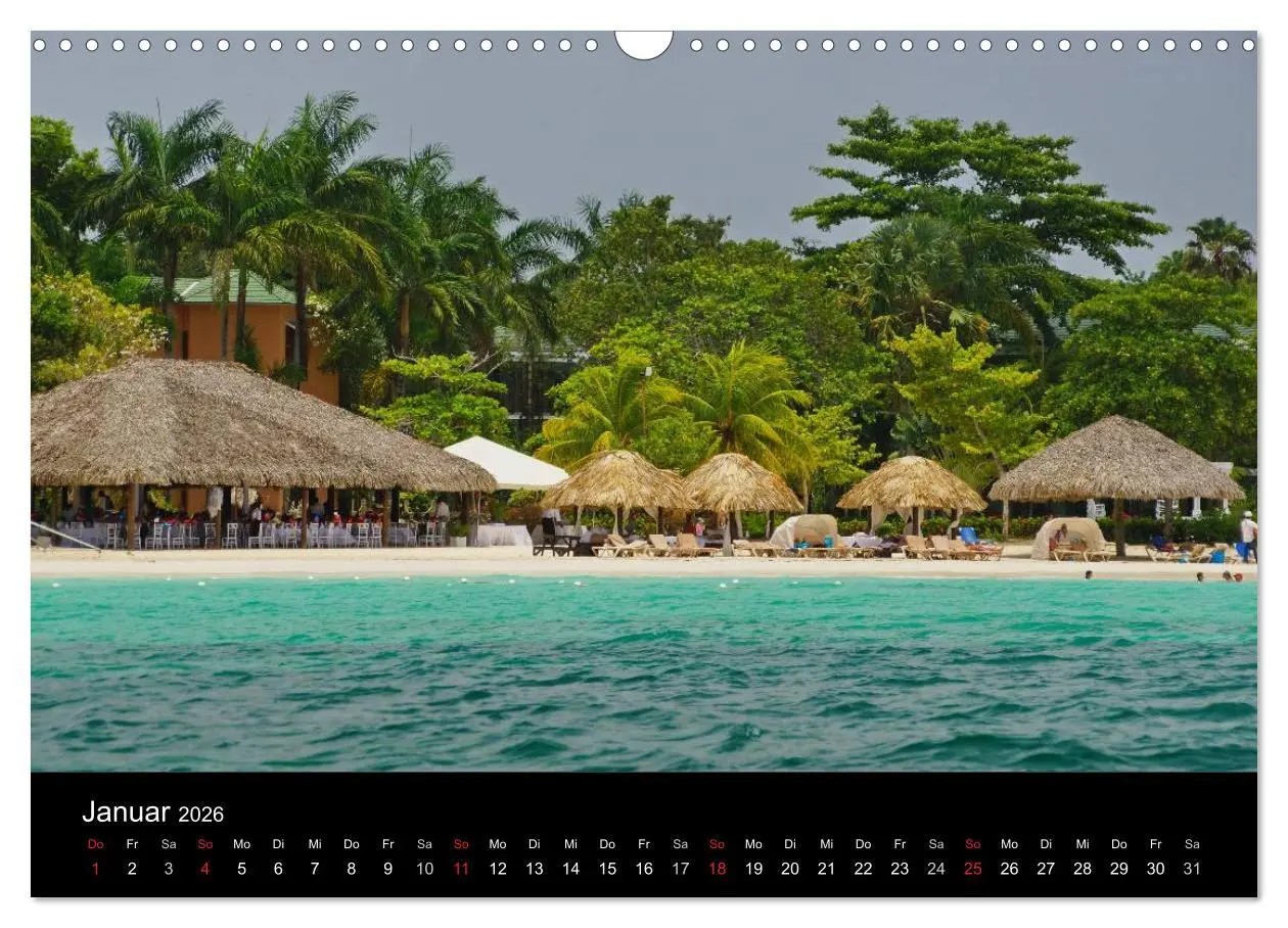 Bild: 9783516053807 | Jamaika Sonne und Strand (Wandkalender 2026 DIN A3 quer), CALVENDO...