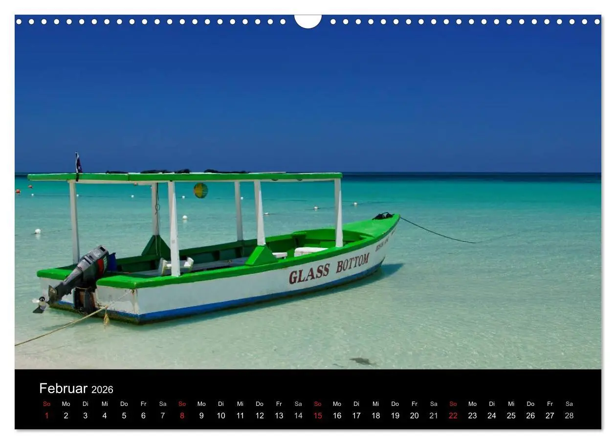 Bild: 9783516053807 | Jamaika Sonne und Strand (Wandkalender 2026 DIN A3 quer), CALVENDO...