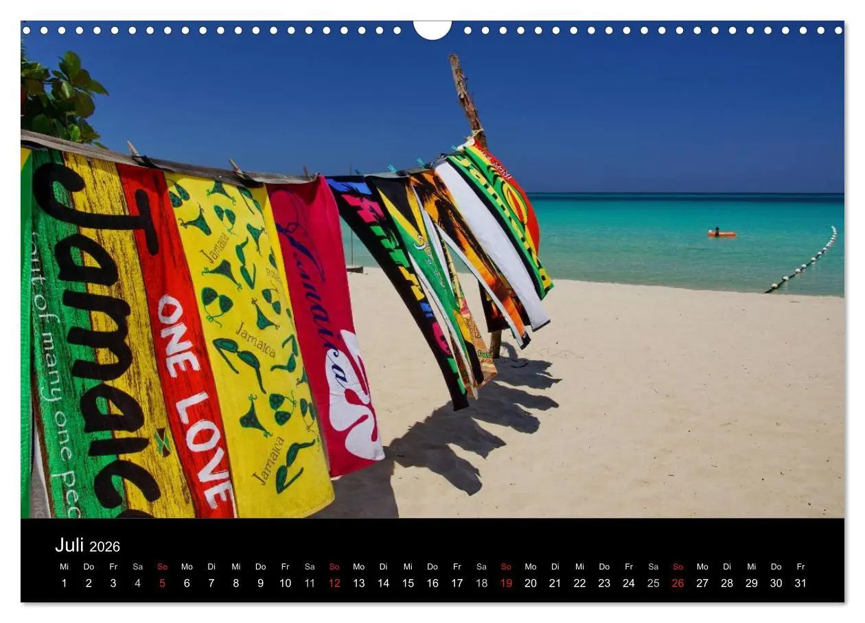 Bild: 9783516053807 | Jamaika Sonne und Strand (Wandkalender 2026 DIN A3 quer), CALVENDO...