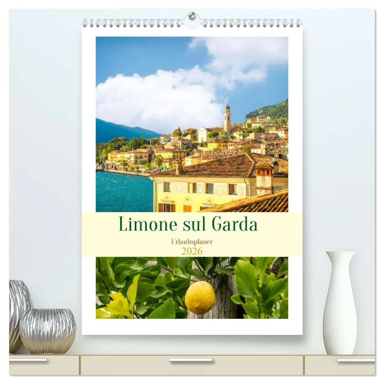 Cover: 9783516293807 | Limone sul Garda - Urlaubsplaner (hochwertiger Premium Wandkalender...