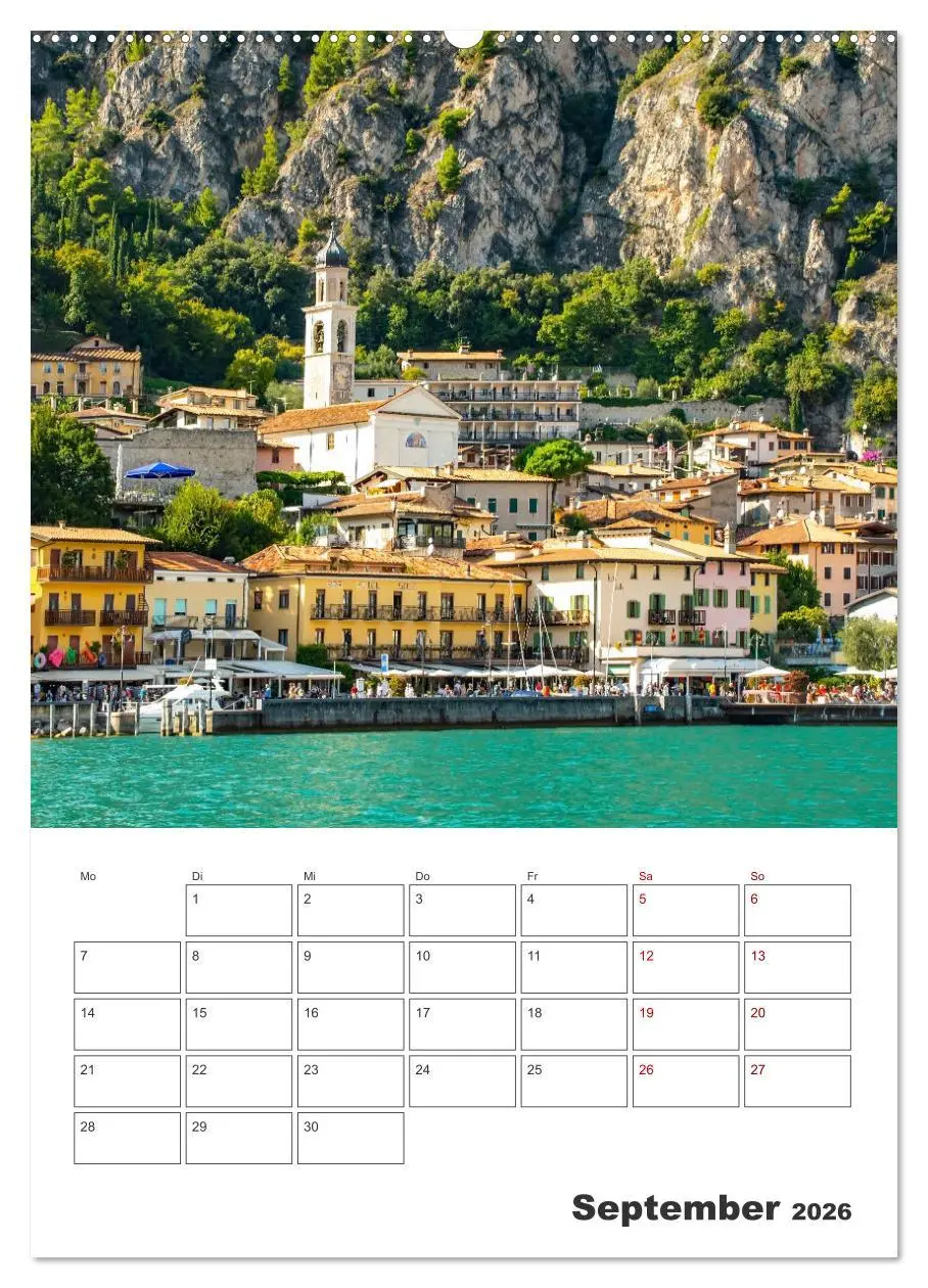 Bild: 9783516293807 | Limone sul Garda - Urlaubsplaner (hochwertiger Premium Wandkalender...